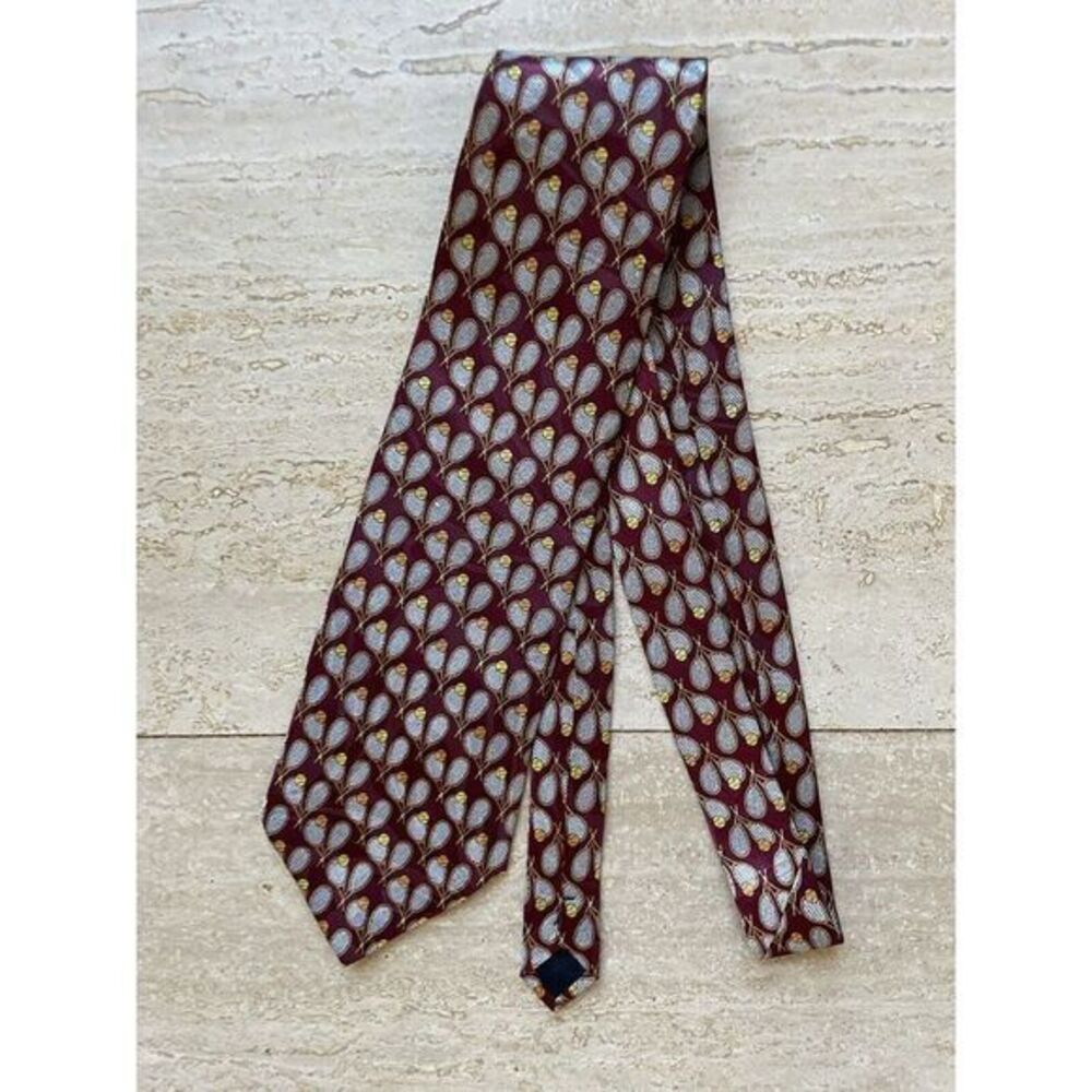 Roberto Cellini Tie Men‎ Tennis Rackets Raquets & Balls 100% Polyester